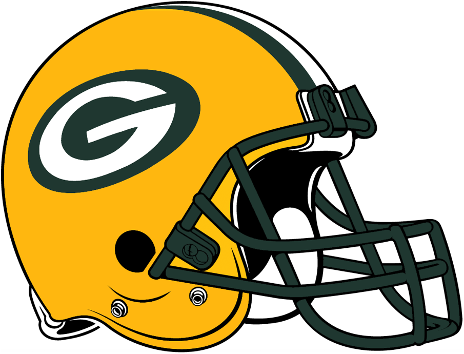 Green Bay Packers 1980-Pres Helmet DIY iron on transfer (heat transfer)...